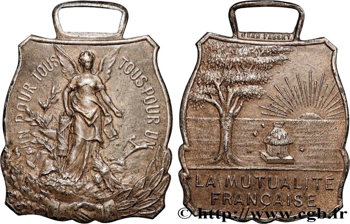 LES ASSURANCES Médaille, La Mutualité française q.SPL