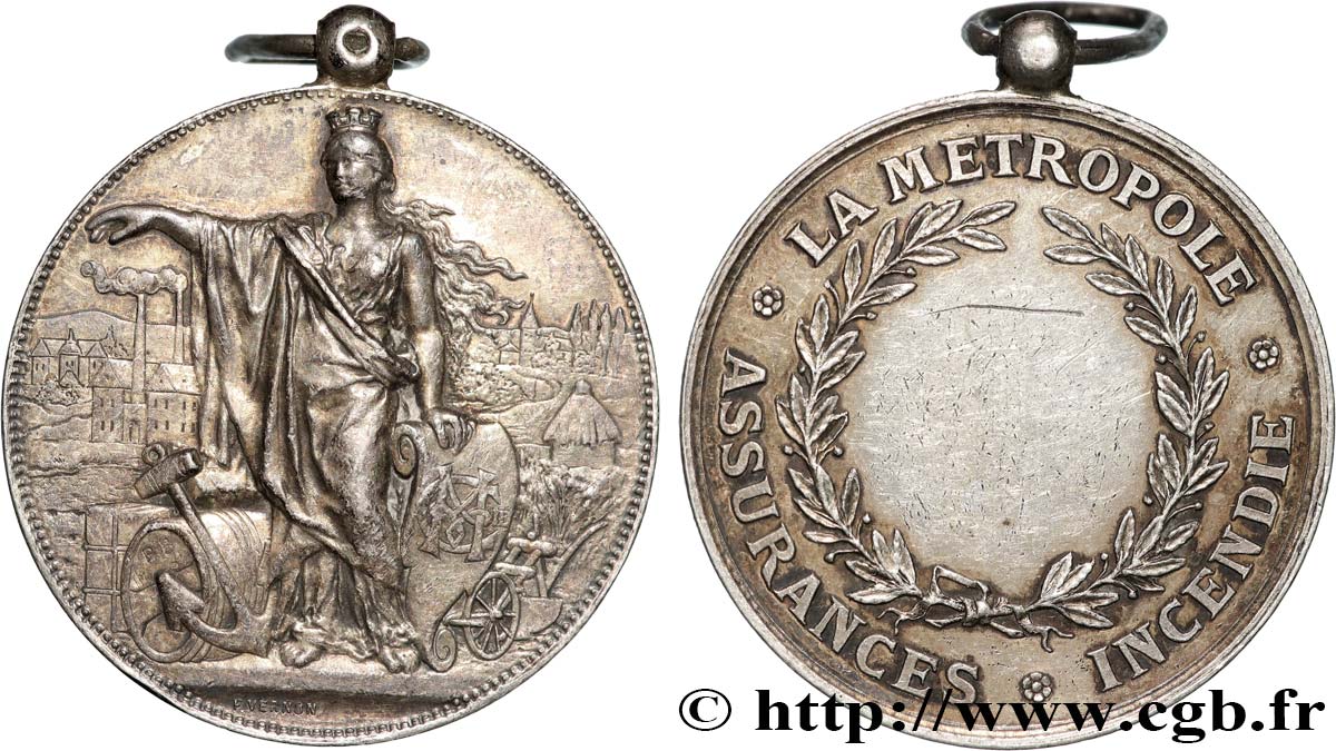 ASSURANCES Médaille, La Métropole XF