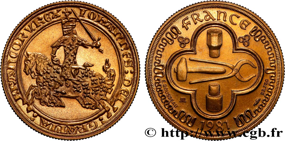 CINQUIÈME RÉPUBLIQUE Module de 20 francs, Franc à cheval SUP