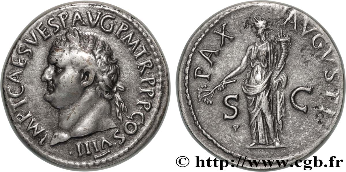 TITUS Médaille, Reproduction de l’As de Titus, Exemplaire Éditeur VZ