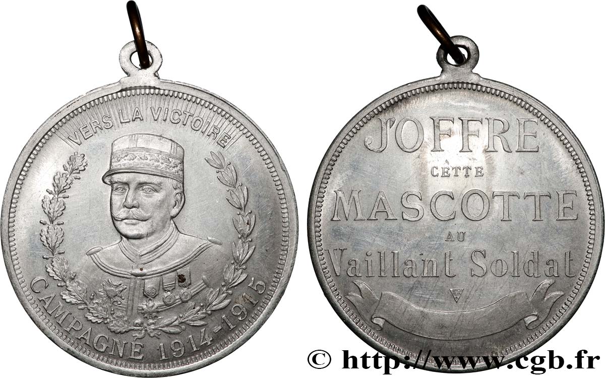 III REPUBLIC Médaille, Vers la victoire AU