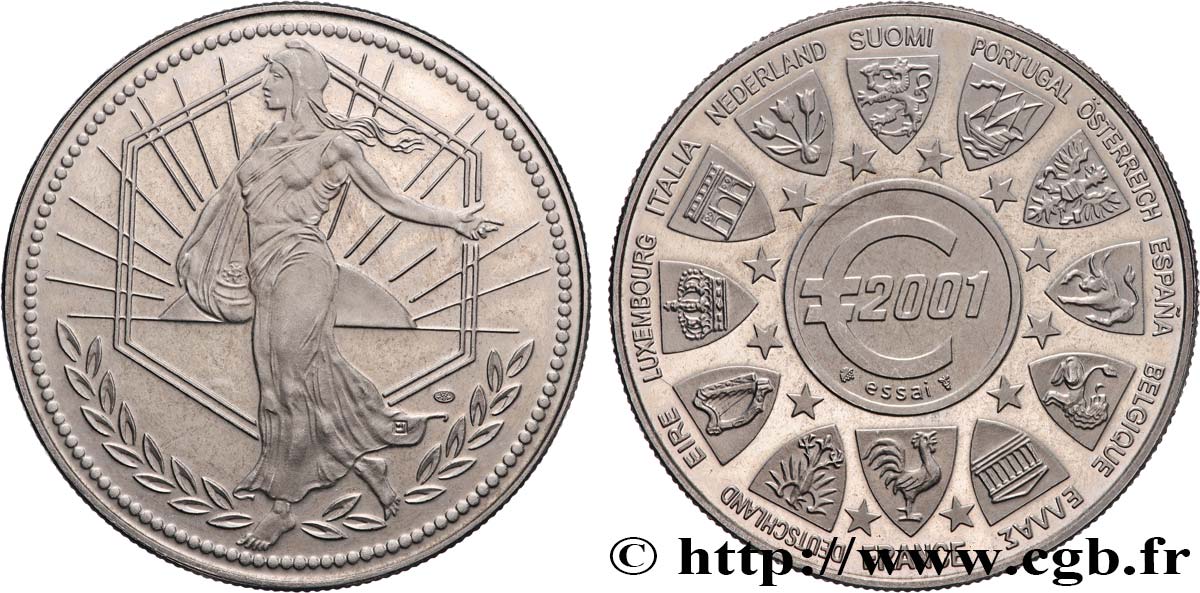 CINQUIÈME RÉPUBLIQUE Médaille, Société française de numismatique fme_742710  Médailles