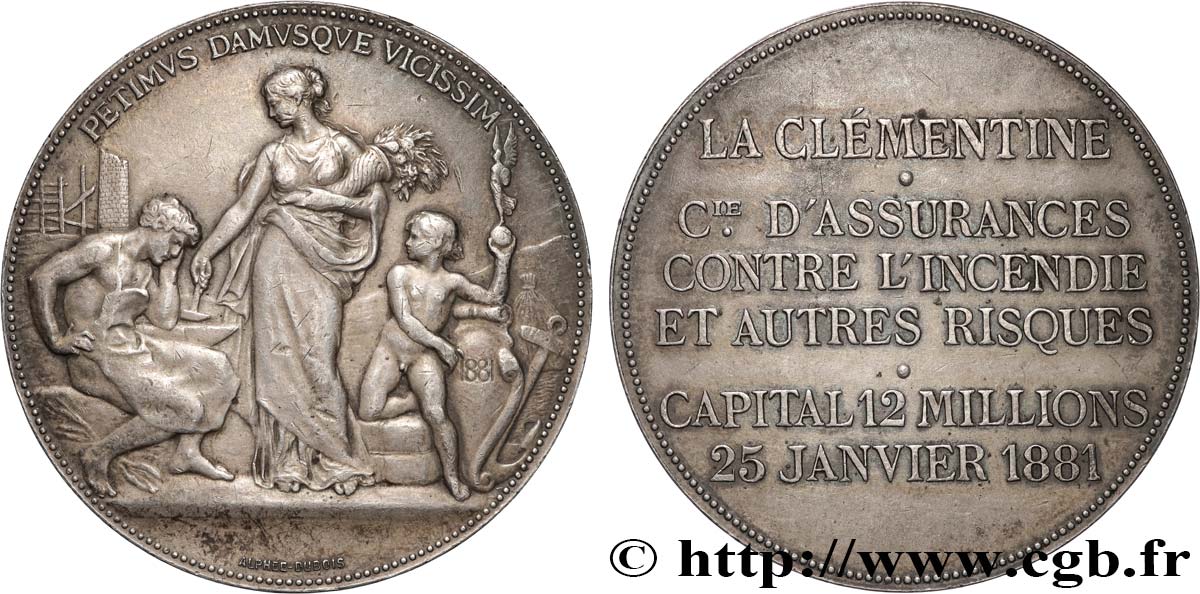 ASSURANCES Médaille, La Clémentine XF