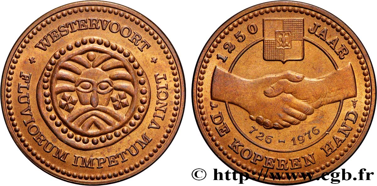 PAESI BASSI Médaille, 1250e anniversaire de Westervoort SPL