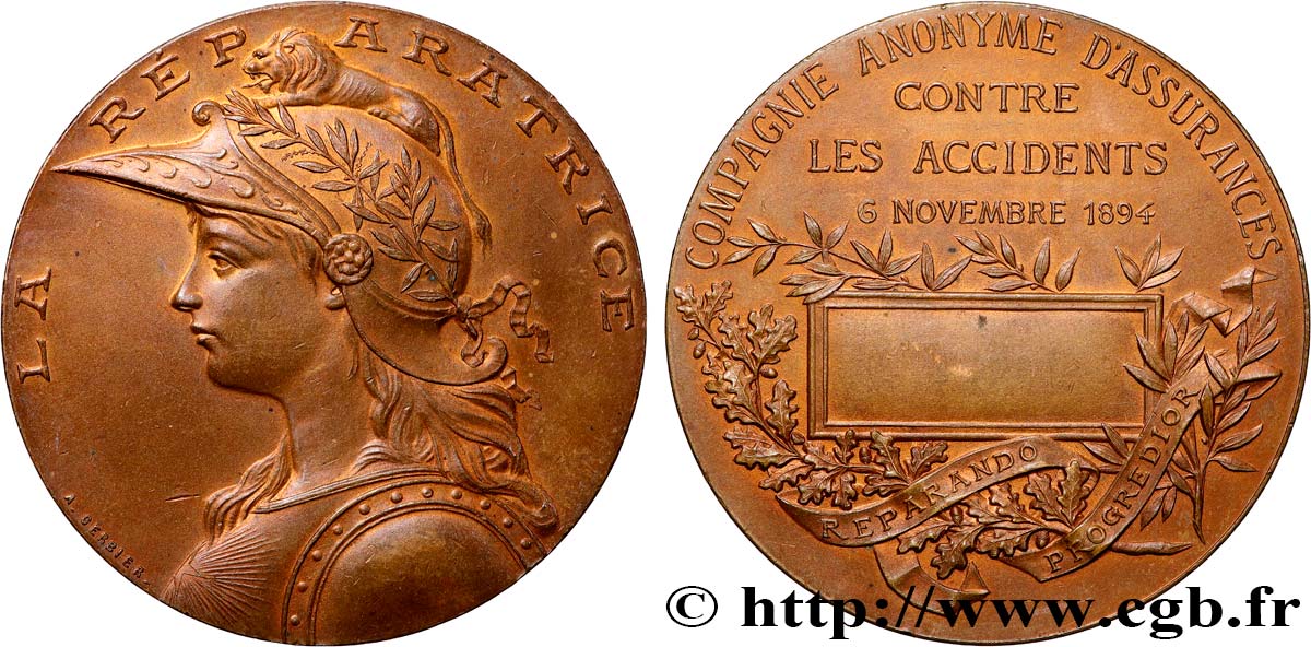 INSURANCES Médaille, La réparatrice AU