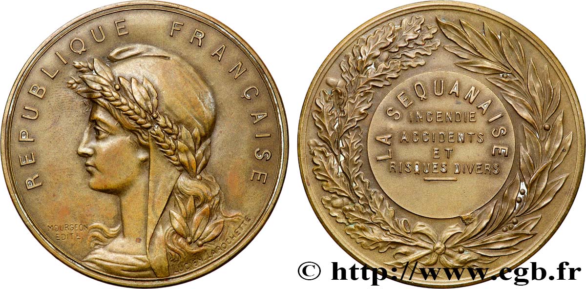ASSURANCES Médaille, La Sequanaise TTB