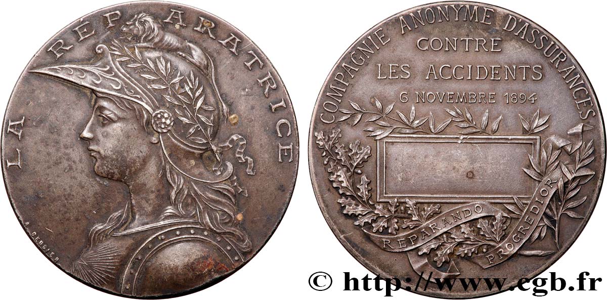 INSURANCES Médaille, La réparatrice XF