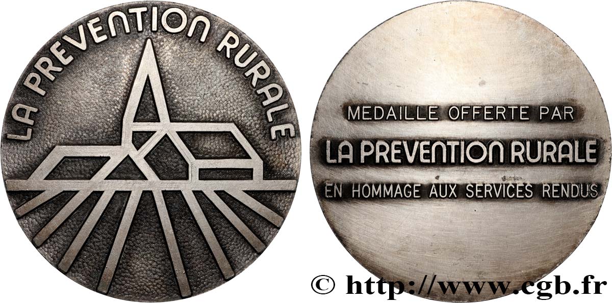 LES ASSURANCES Médaille, Prévention rurale fVZ