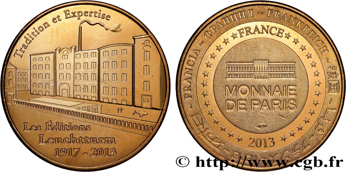 TOURISTIC MEDALS Médaille touristique, Les Éditions Leuchtturm MS
