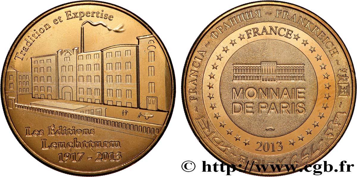 TOURISTIC MEDALS Médaille touristique, Les Éditions Leuchtturm fST