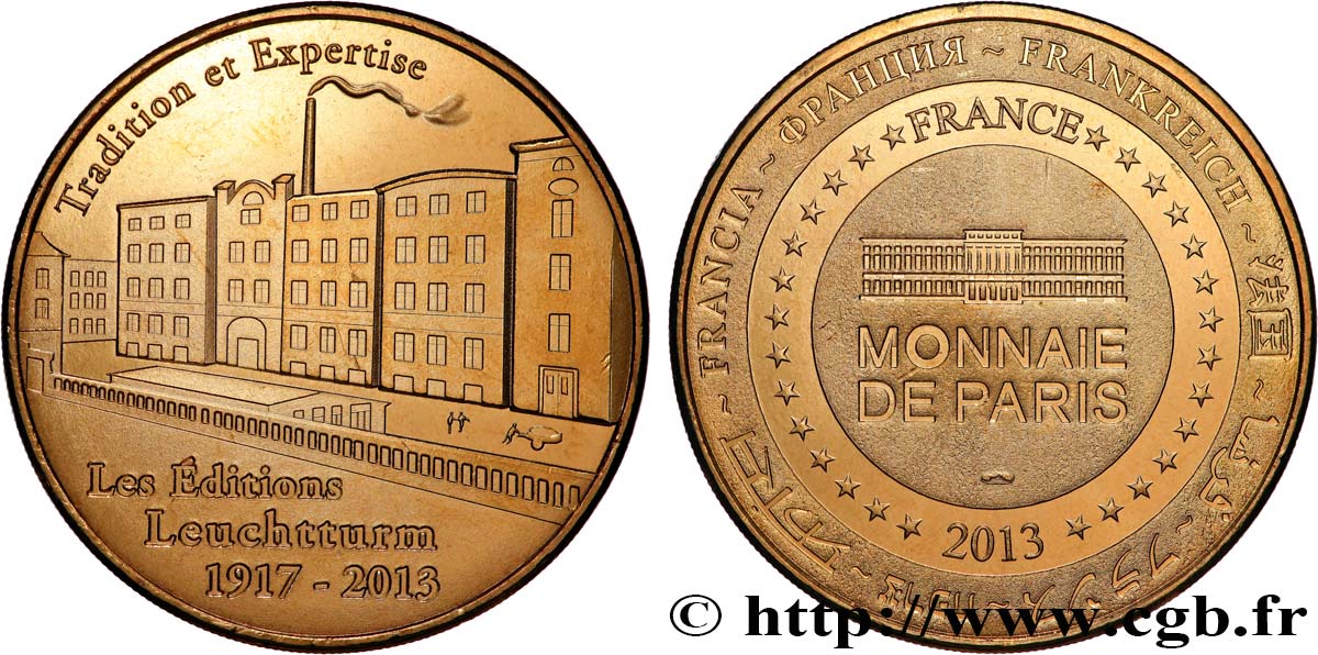 TOURISTIC MEDALS Médaille touristique, Les Éditions Leuchtturm AU