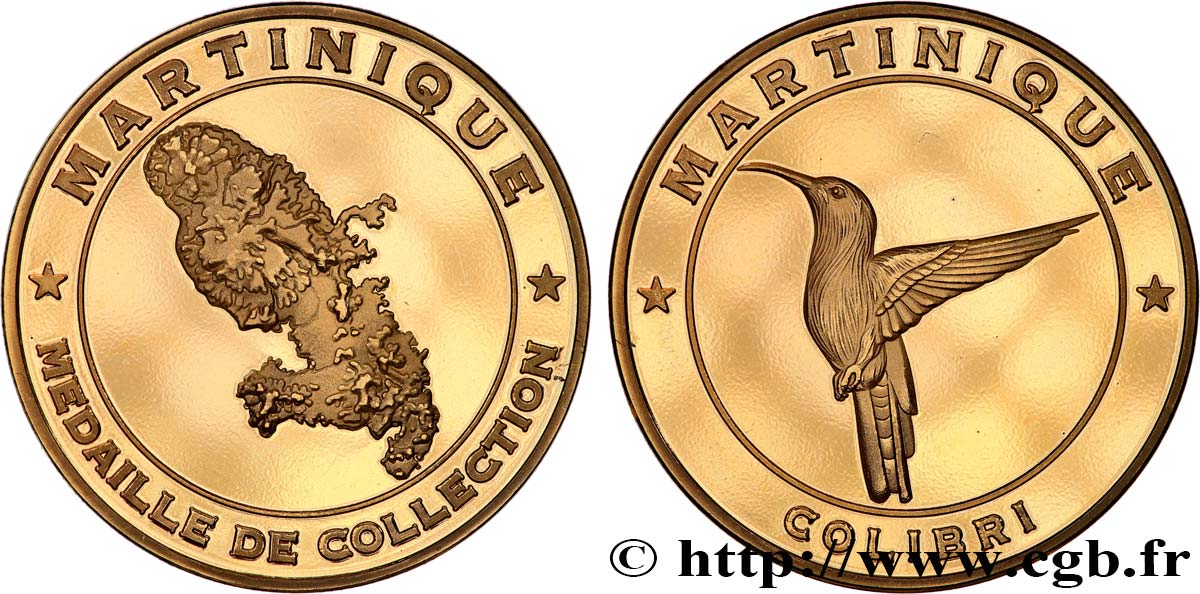 ANTILLES FRANÇAISES Médaille, Martinique SPL