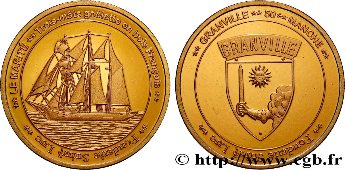 MÉDAILLES TOURISTIQUES Médaille touristique, Le Marité, Fonderie Saint Luc TTB+