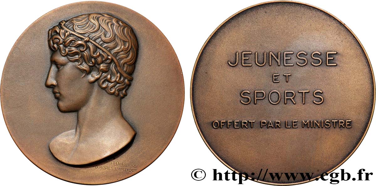 SPORTS Médaille, Jeunesse et Sport EBC