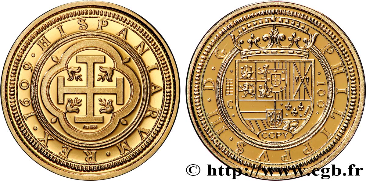 SERIE DA 1 MILIONE DI DOLLARI Médaille, Reproduction d’une monnaie, Centen 100 Escudos BE