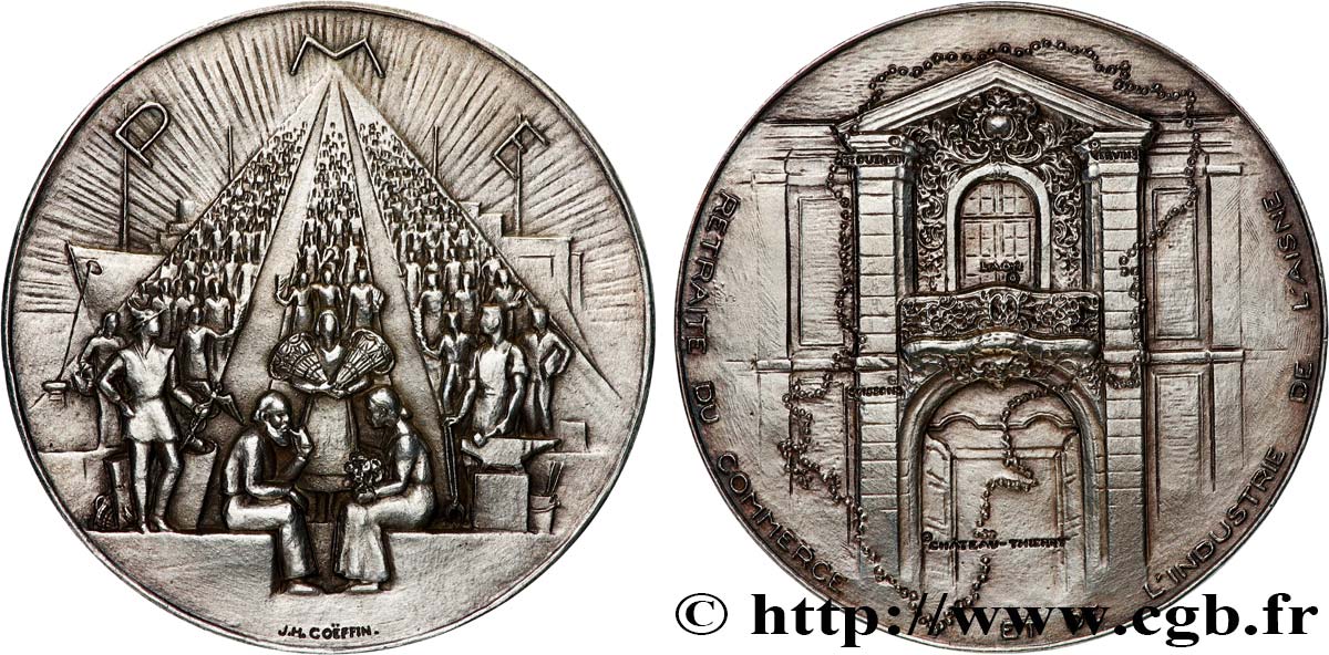 ASSURANCES Médaille, Retraite du Commerce et de l’Industrie, Aisne SUP