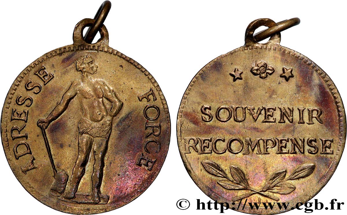 PRIX ET RÉCOMPENSES Médaille, Force et Adresse q.SPL