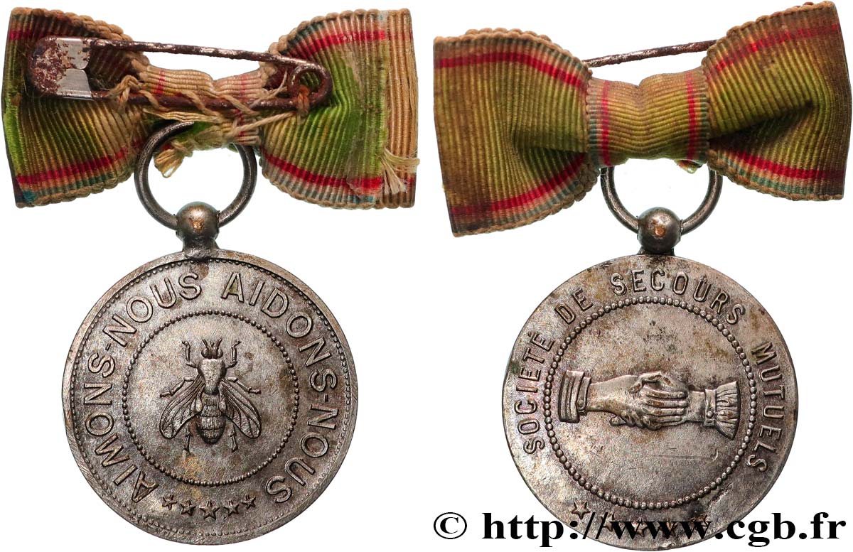 ASSURANCES Médaille, Société de Secours Mutuels XF