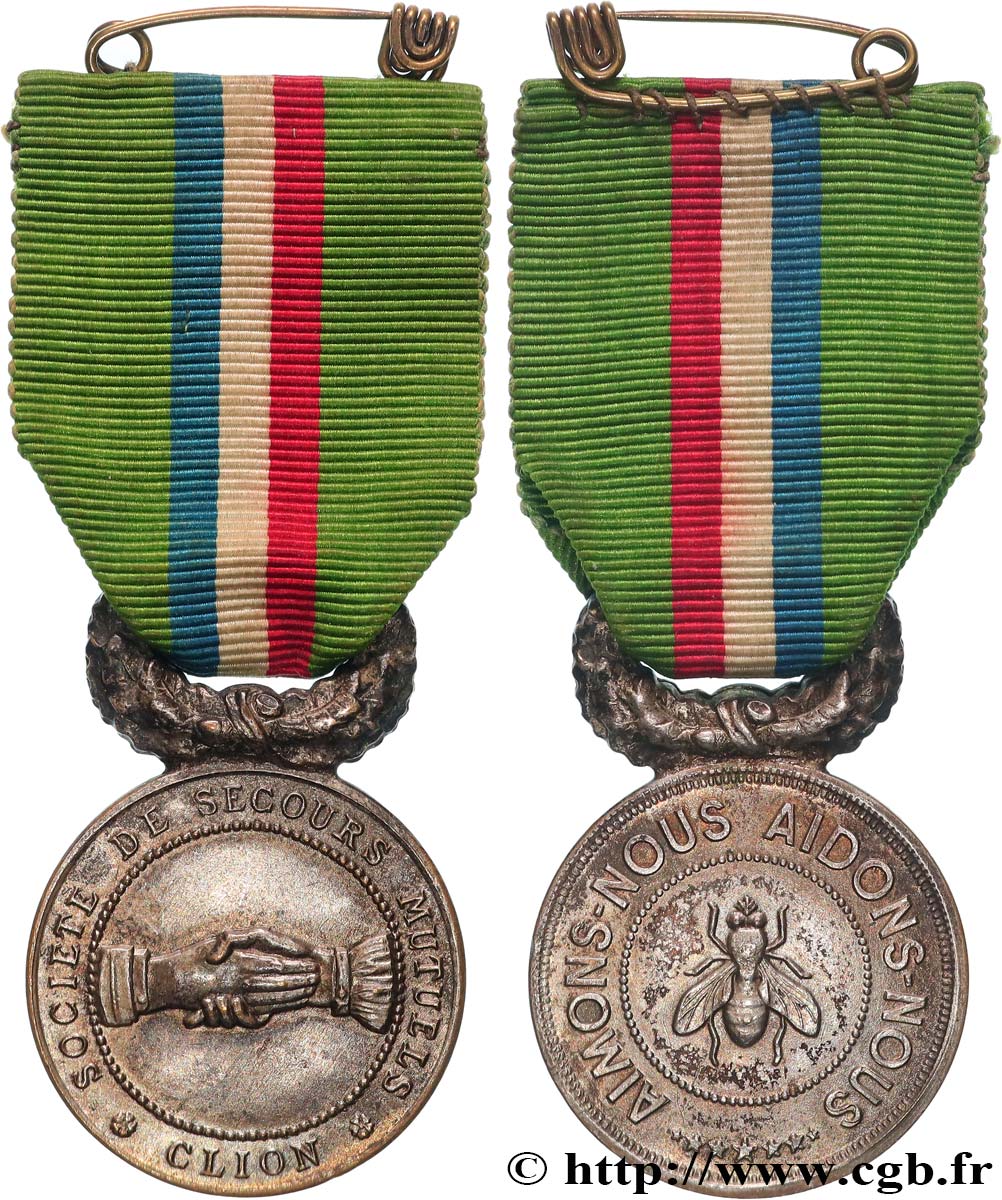 ASSURANCES Médaille, Société de Secours Mutuels XF