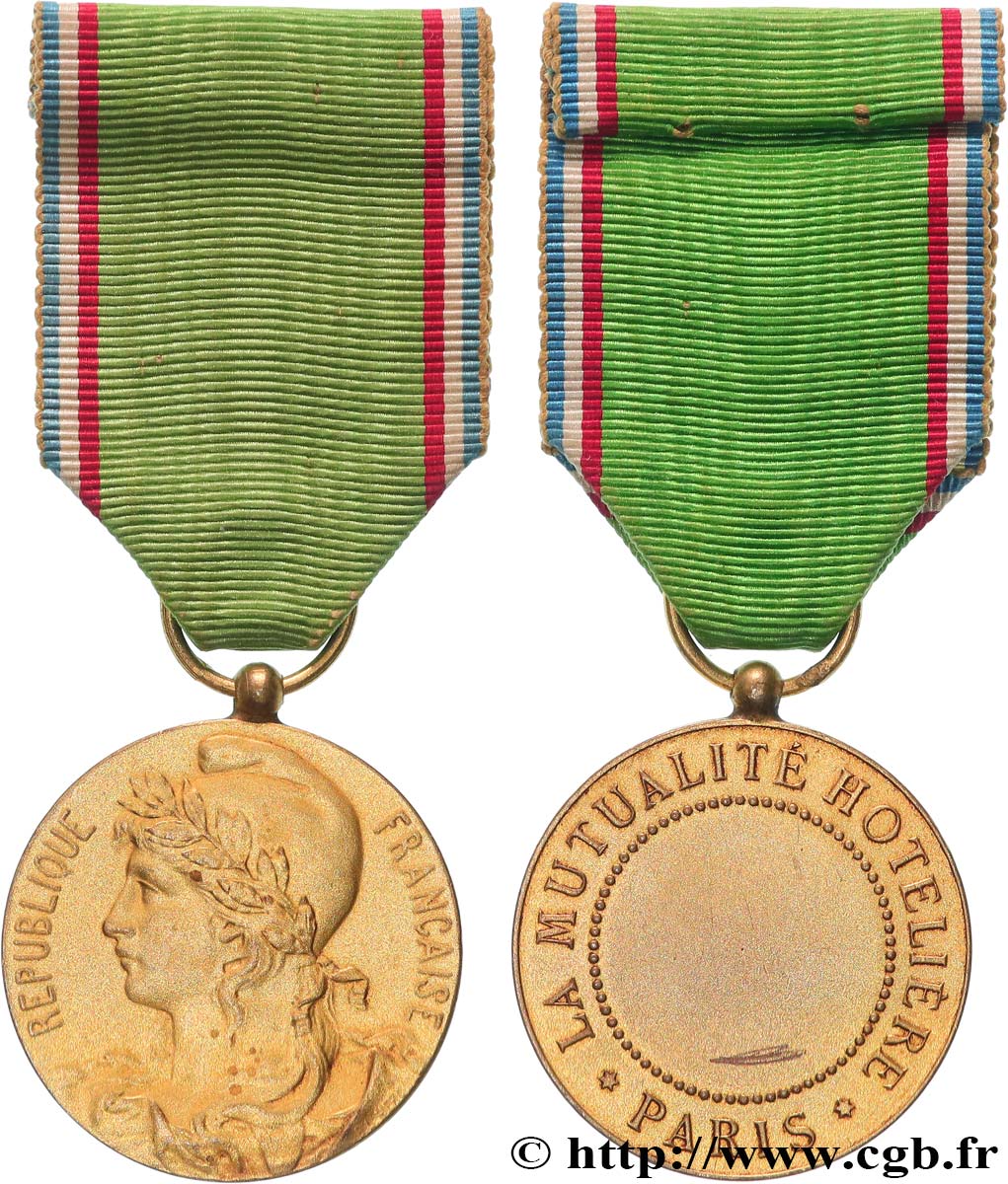 ASSURANCES Médaille, La Mutualité hôtelière de Paris AU/AU