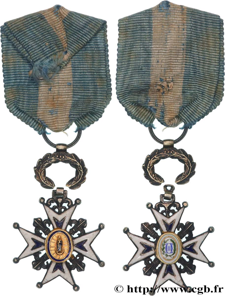 SPAIN Croix de chevalier, Ordre de Charles III XF