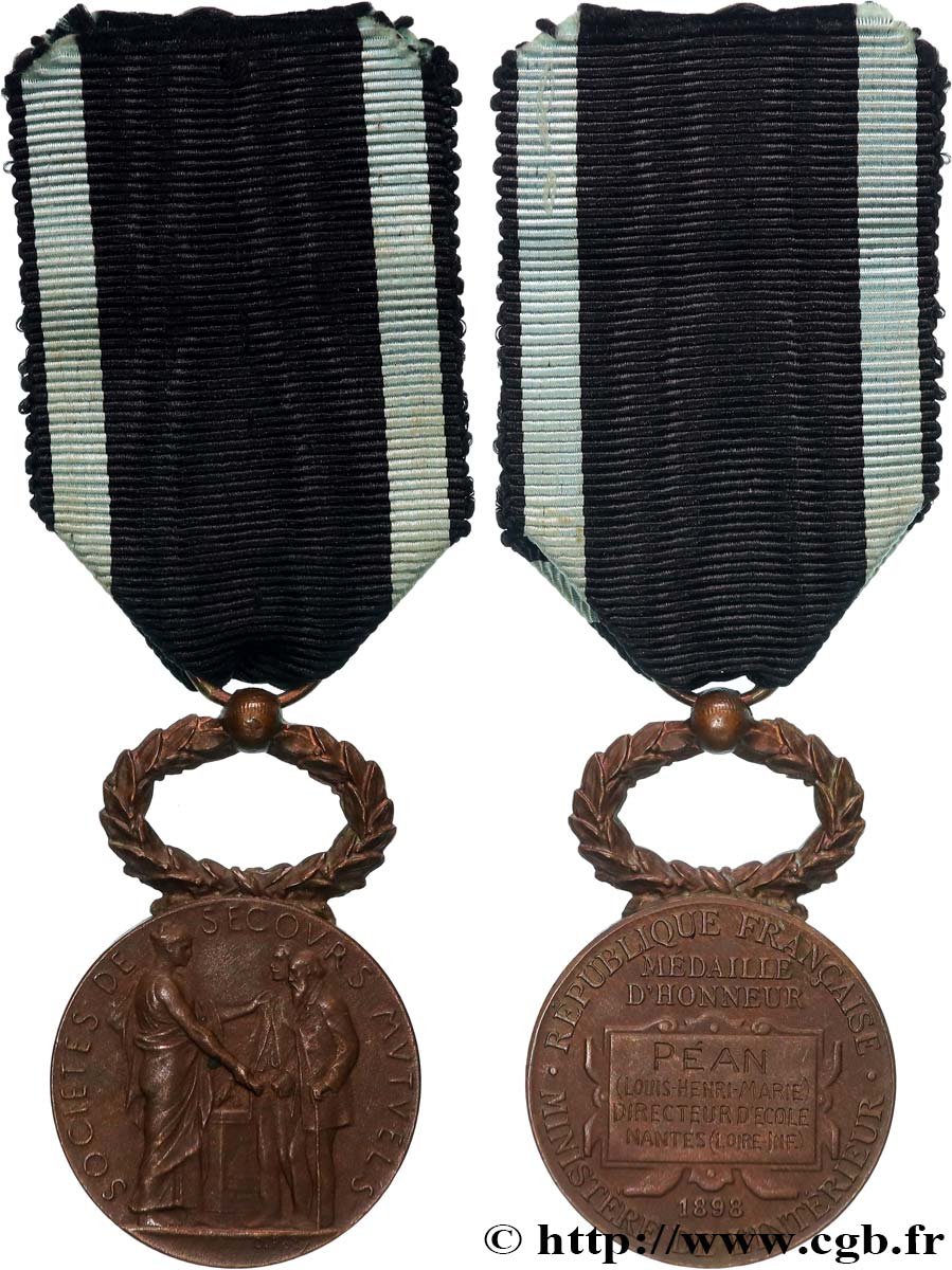 LES ASSURANCES Médaille, Société de secours mutuels MBC+