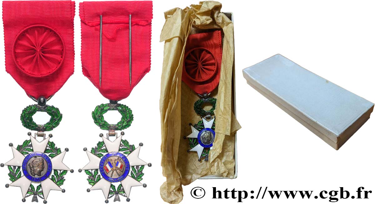 TERCERA REPUBLICA FRANCESA Légion d’Honneur - Officier MBC+