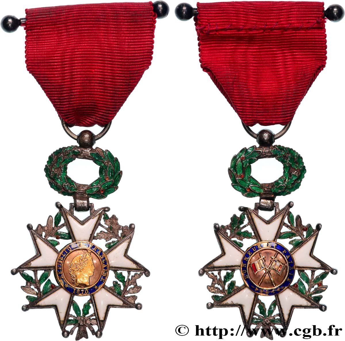 TERCERA REPUBLICA FRANCESA Légion d’Honneur - Chevalier MBC