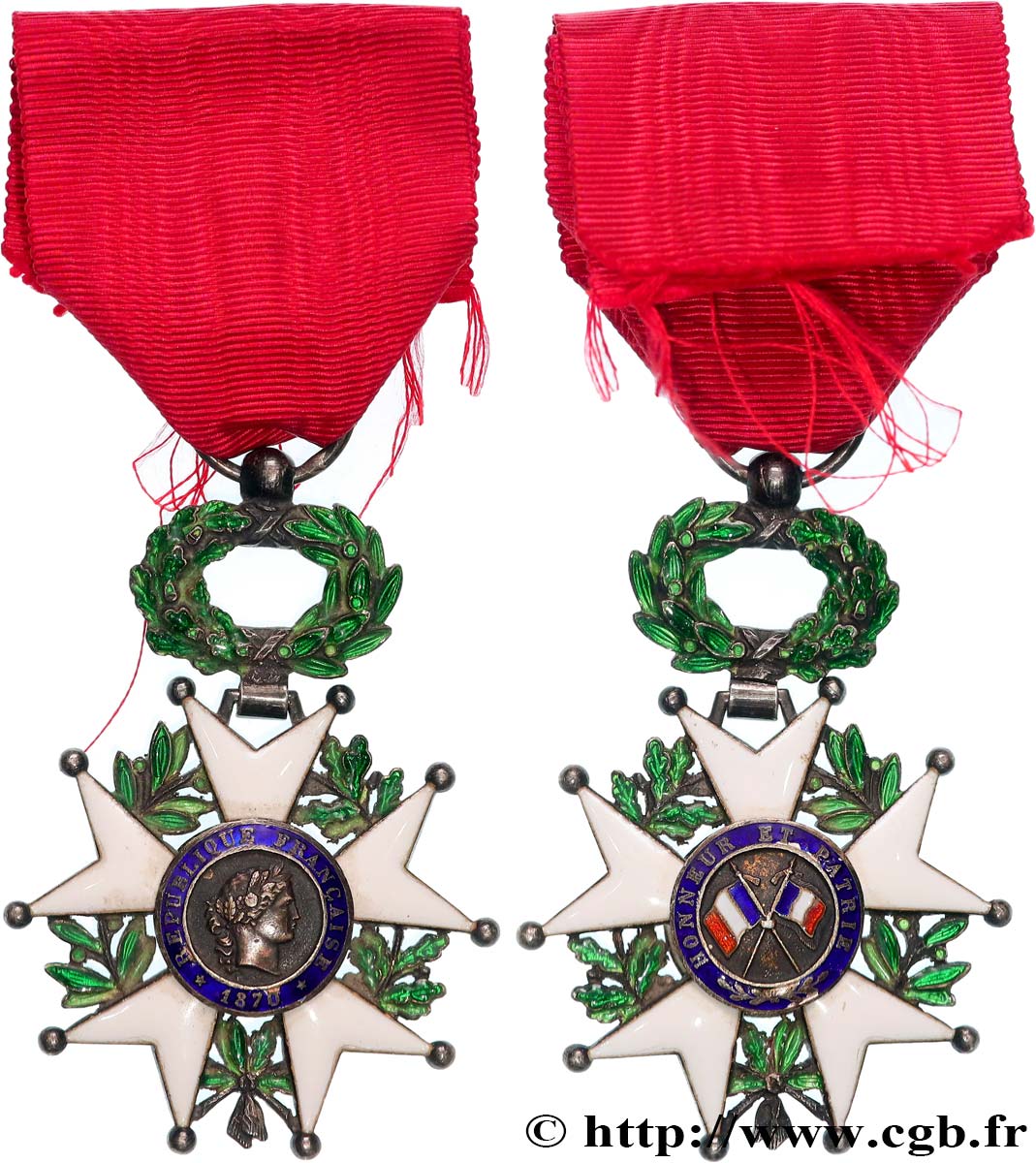 TERCERA REPUBLICA FRANCESA Légion d’Honneur - Chevalier MBC