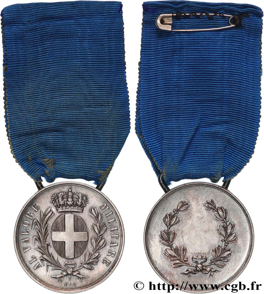 ITALY Médaille, Al Valore militare XF