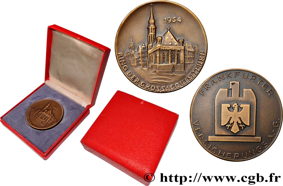 ALLEMAGNE Médaille, Frankfurter Versicherungs AG SUP