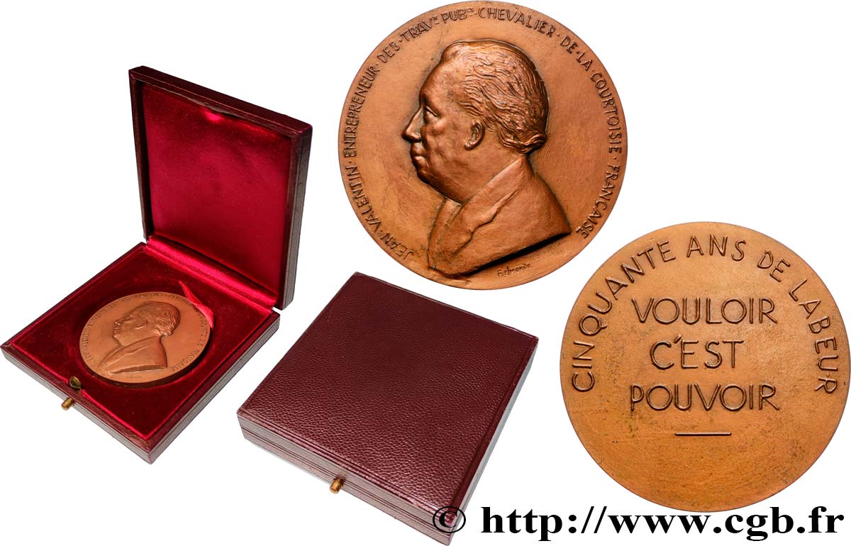 V REPUBLIC Médaille, Jean Valentin AU