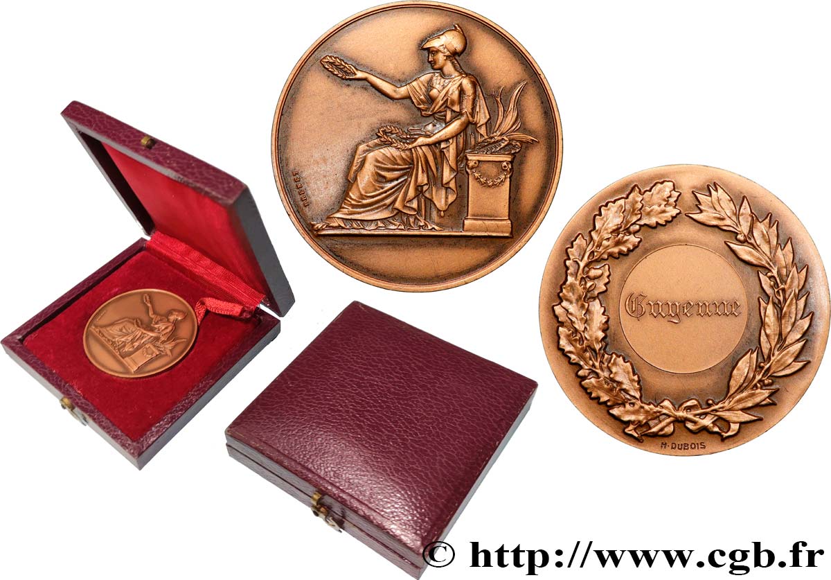 QUINTA REPUBLICA FRANCESA Médaille, Bayenne EBC
