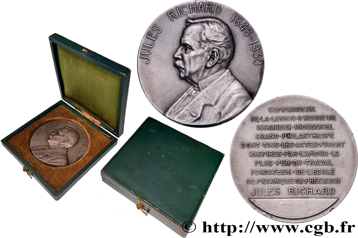 MONACO - PRINCIPATO DI MONACO - LUIGI II Médaille, Jules Richard q.SPL