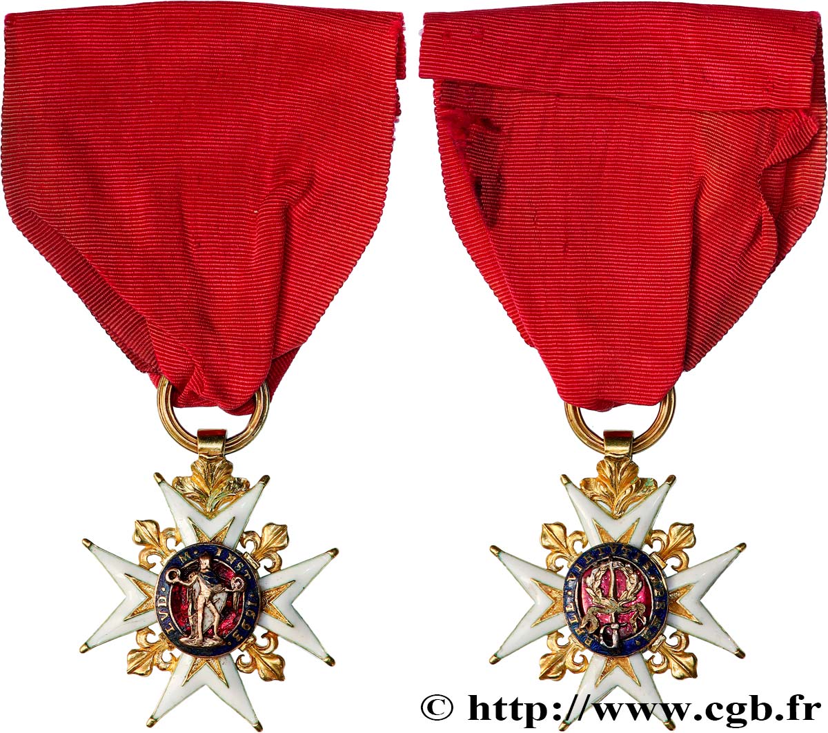 LOUIS XV DIT LE BIEN AIMÉ Croix de chevalier, Ordre de Saint-Louis, époque Louis XV BB