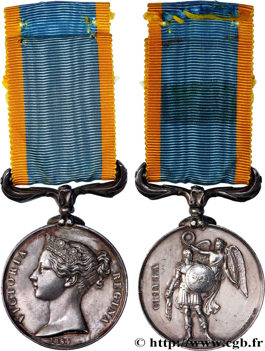GRANDE BRETAGNE - VICTORIA Médaille de Crimée TTB