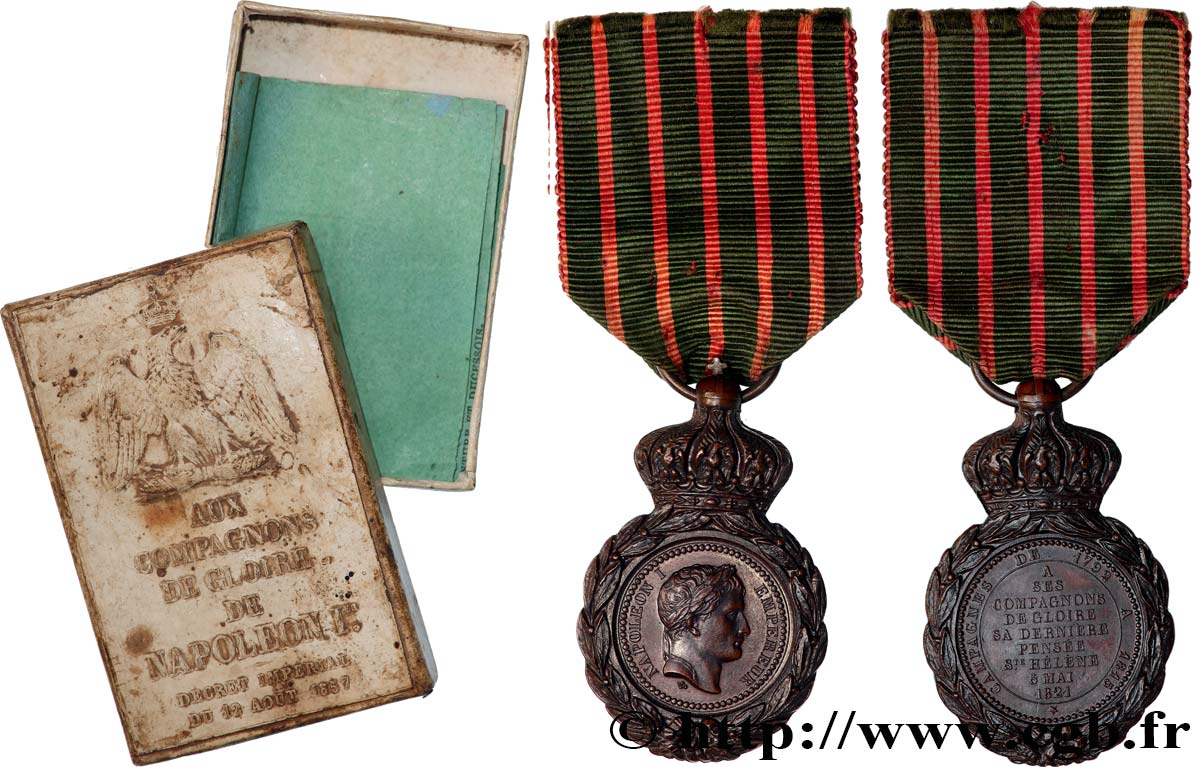 NAPOLEON S EMPIRE Médaille de Sainte-Hélène AU