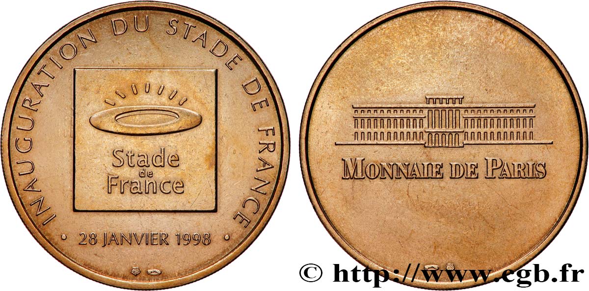 TOURISTIC MEDALS Médaille, Stade de France AU