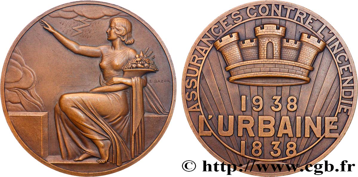 ASSURANCES Médaille, L’Urbaine AU