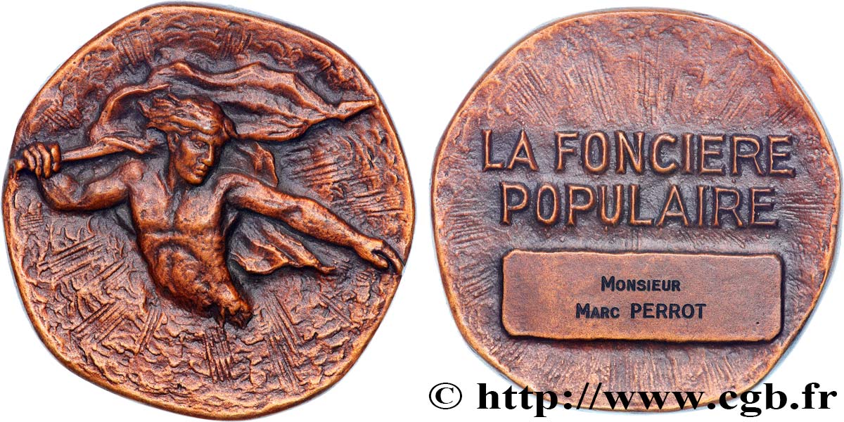 INSURANCES Médaille, La Foncière populaire AU