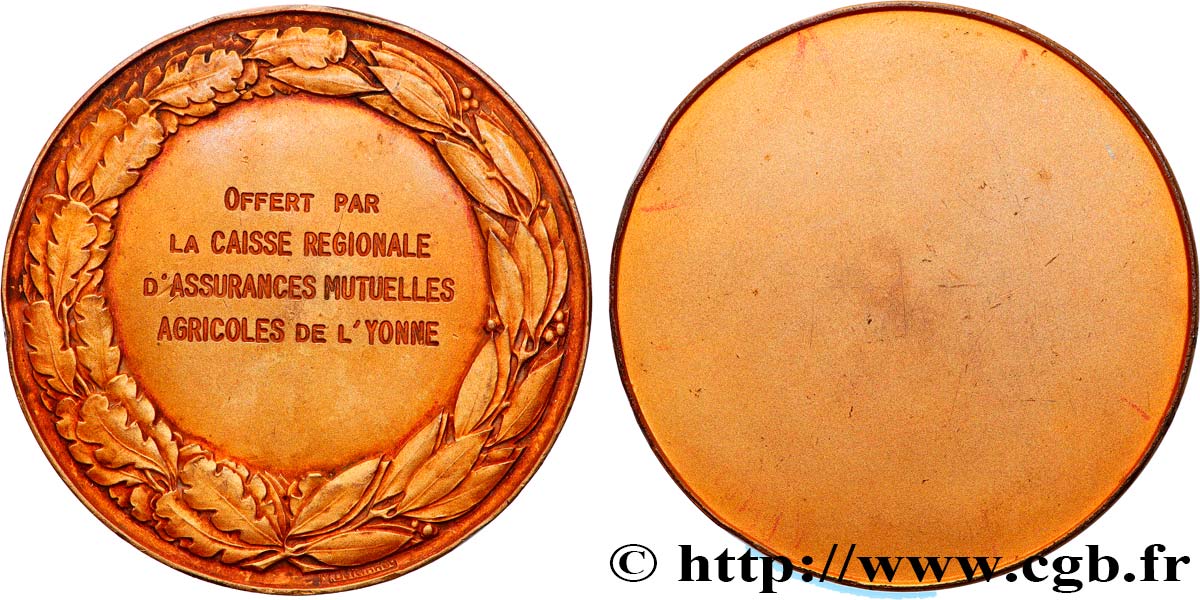 ASSURANCES Médaille, Caisse Régionale d’Assurances mutuelles agricoles XF