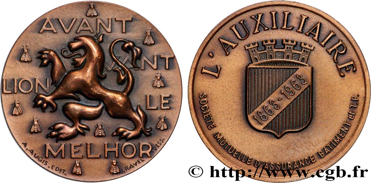 ASSURANCES Médaille, L’auxiliaire AU