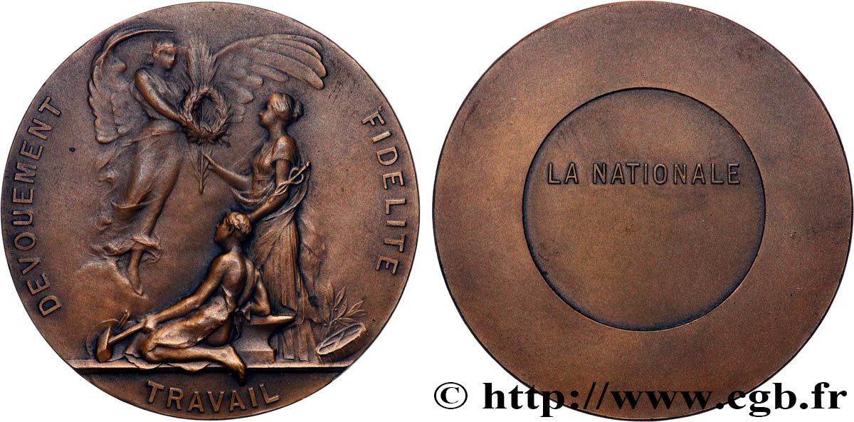 LES ASSURANCES Médaille, La Nationale fVZ