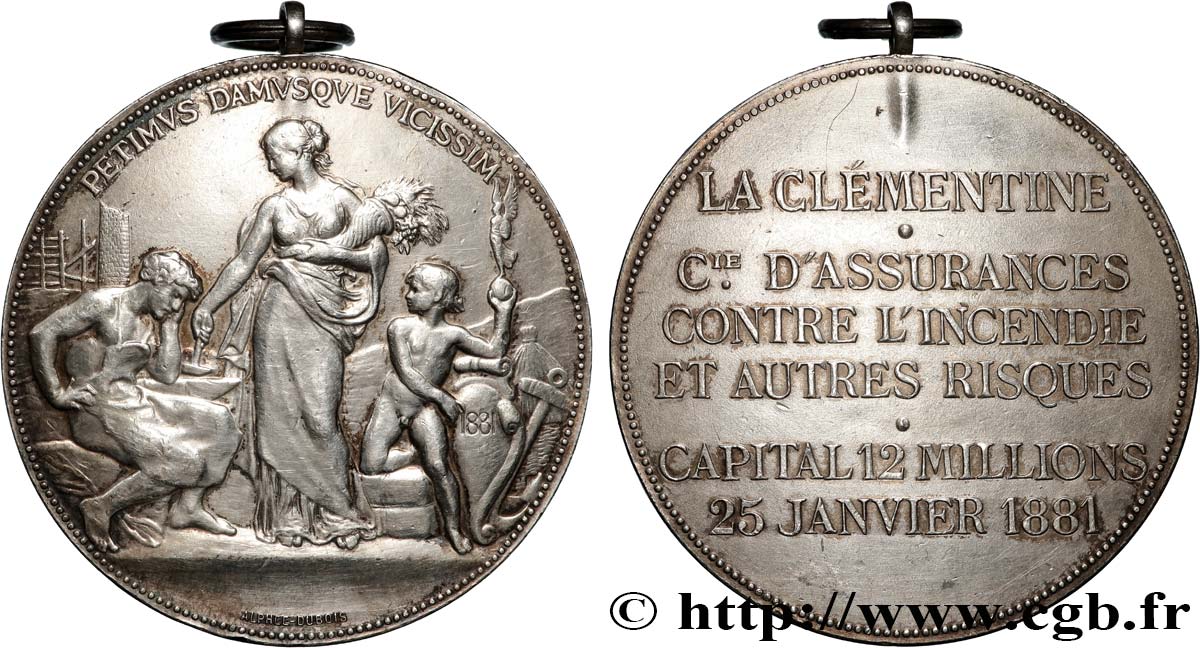 LES ASSURANCES Médaille, La Clémentine BB