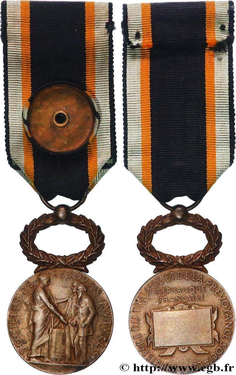 ASSURANCES Médaille, Société de secours mutuels AU