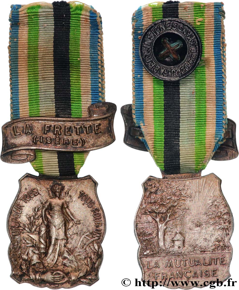 INSURANCES Médaille, La Mutualité française, La Frette AU