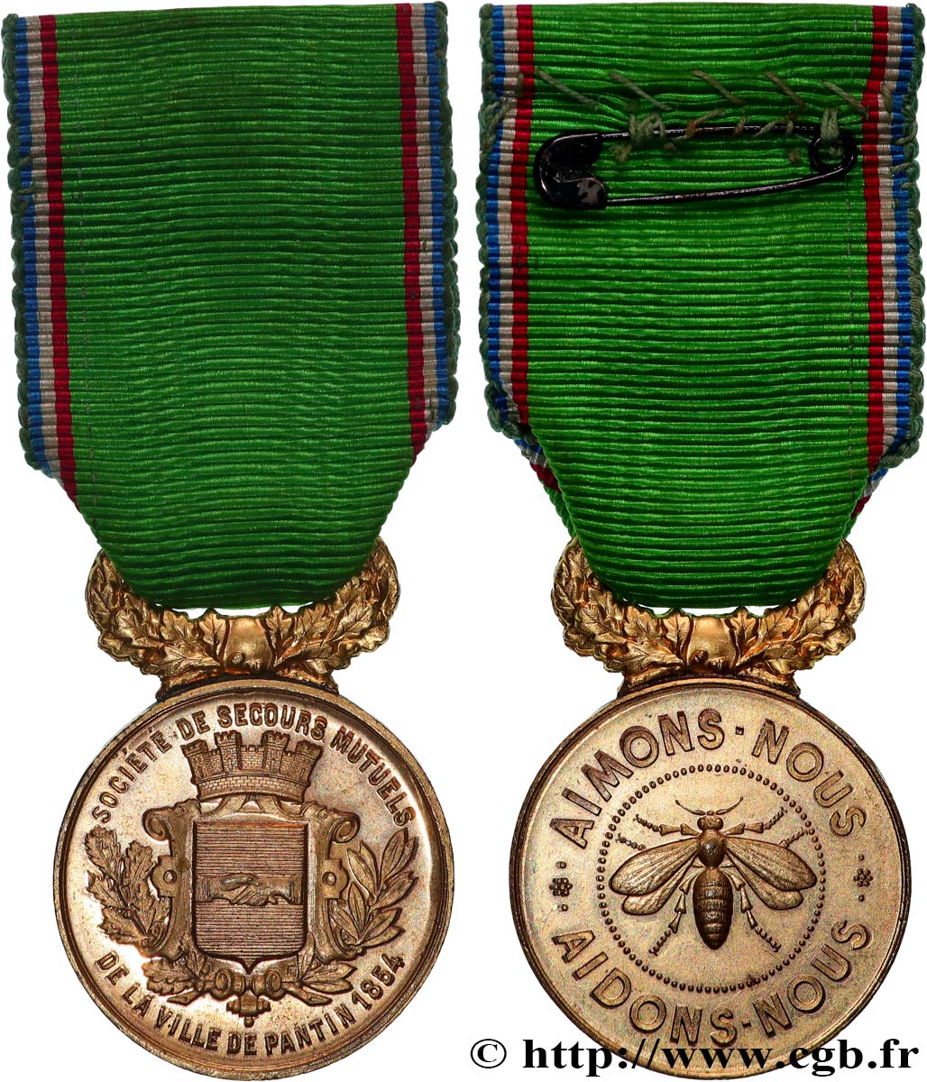 ASSURANCES Médaille, Société de Secours Mutuels AU