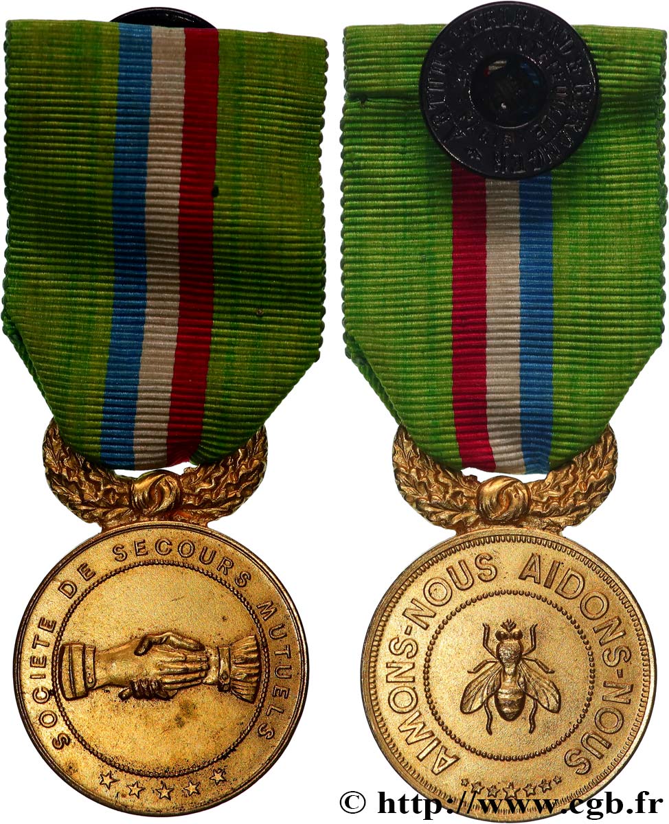 ASSURANCES Médaille, Société de Secours Mutuels TTB+