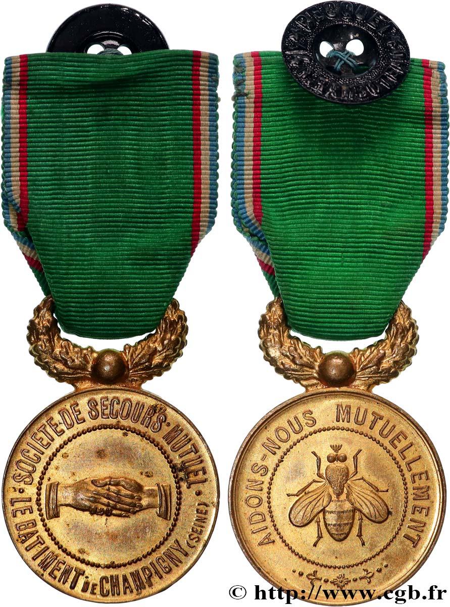 ASSURANCES Médaille, Société de Secours Mutuels AU