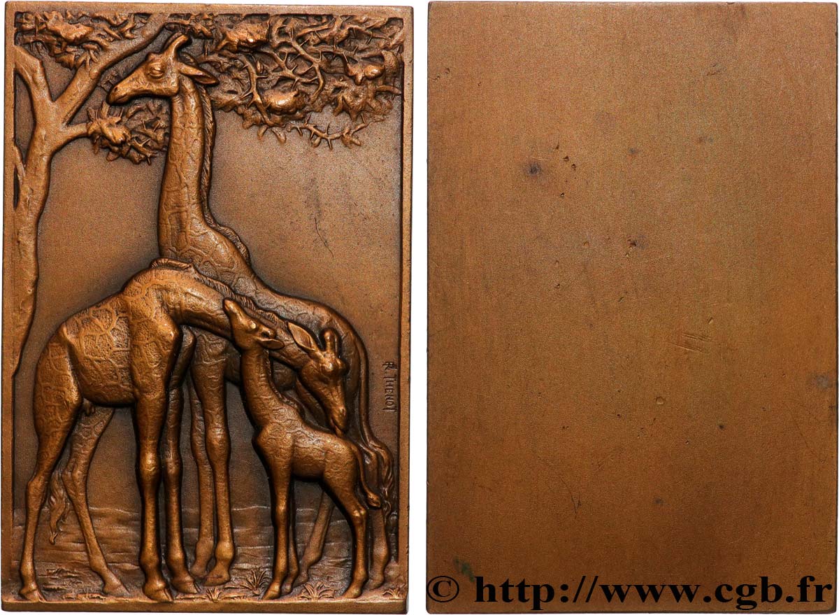 ANIMALS Plaquette animalière - Girafes q.SPL